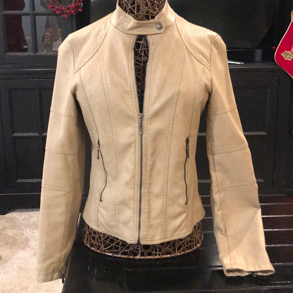 Studio M vegan leather jacket
